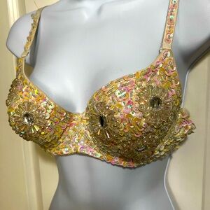 Sparkle sequins bras